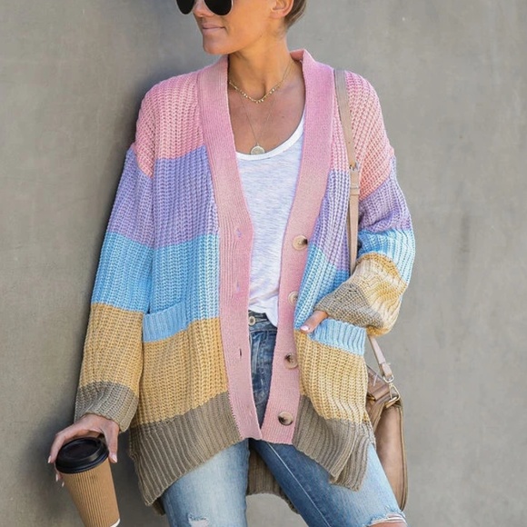 UNICORN Colorblock Cardigan - Picture 4 of 4